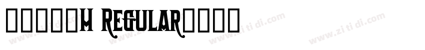 文鼎黑體_H Regular字体转换